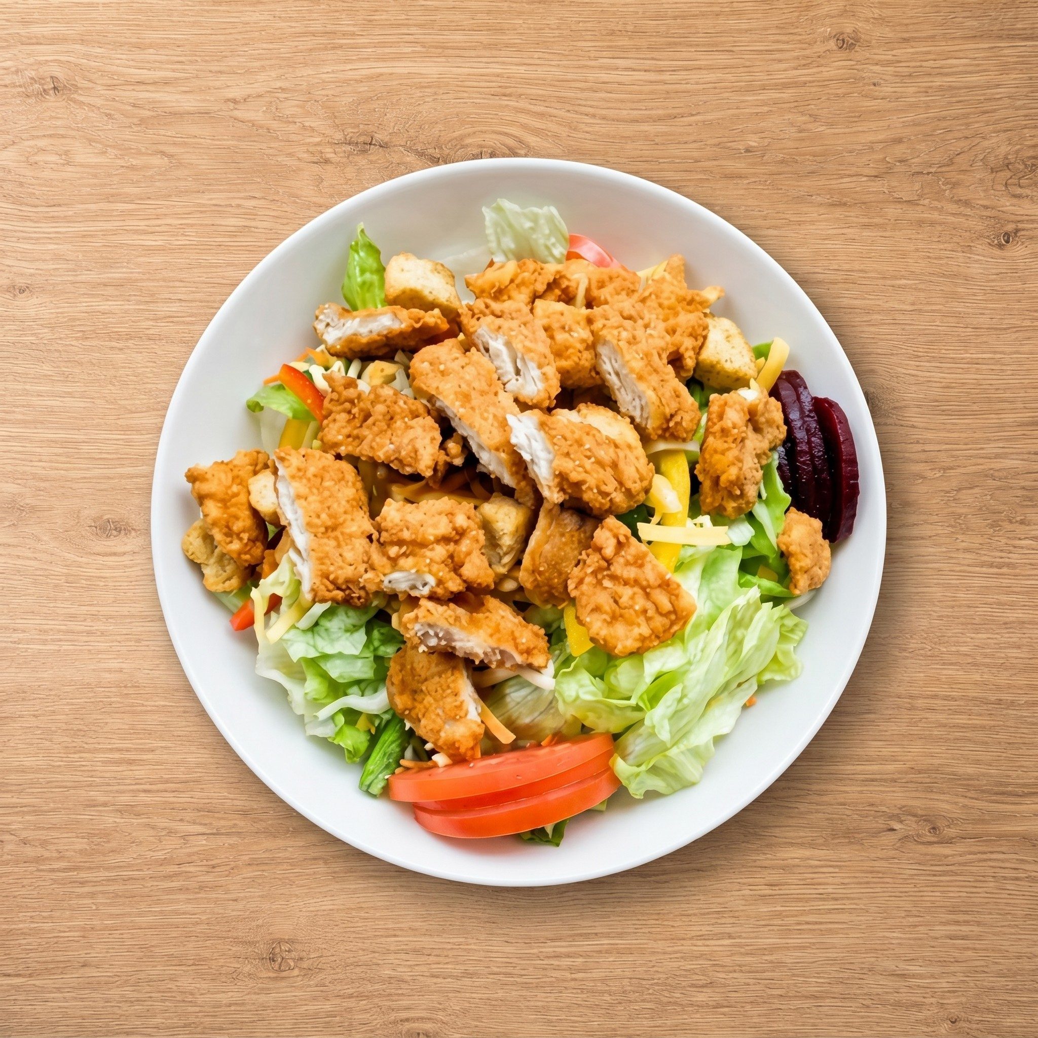 Crispy Chicken Salad.