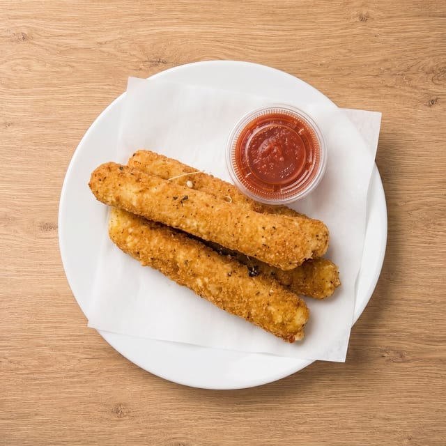 Provolone Cheese Sticks.