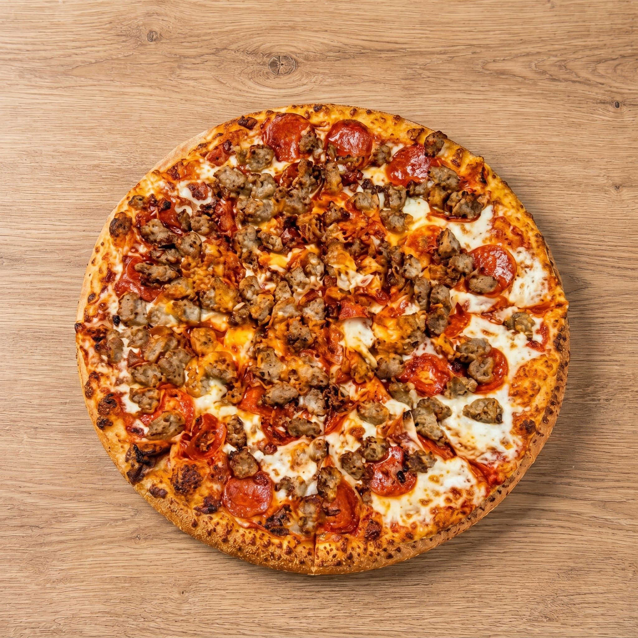 Meat Supreme Pizza.