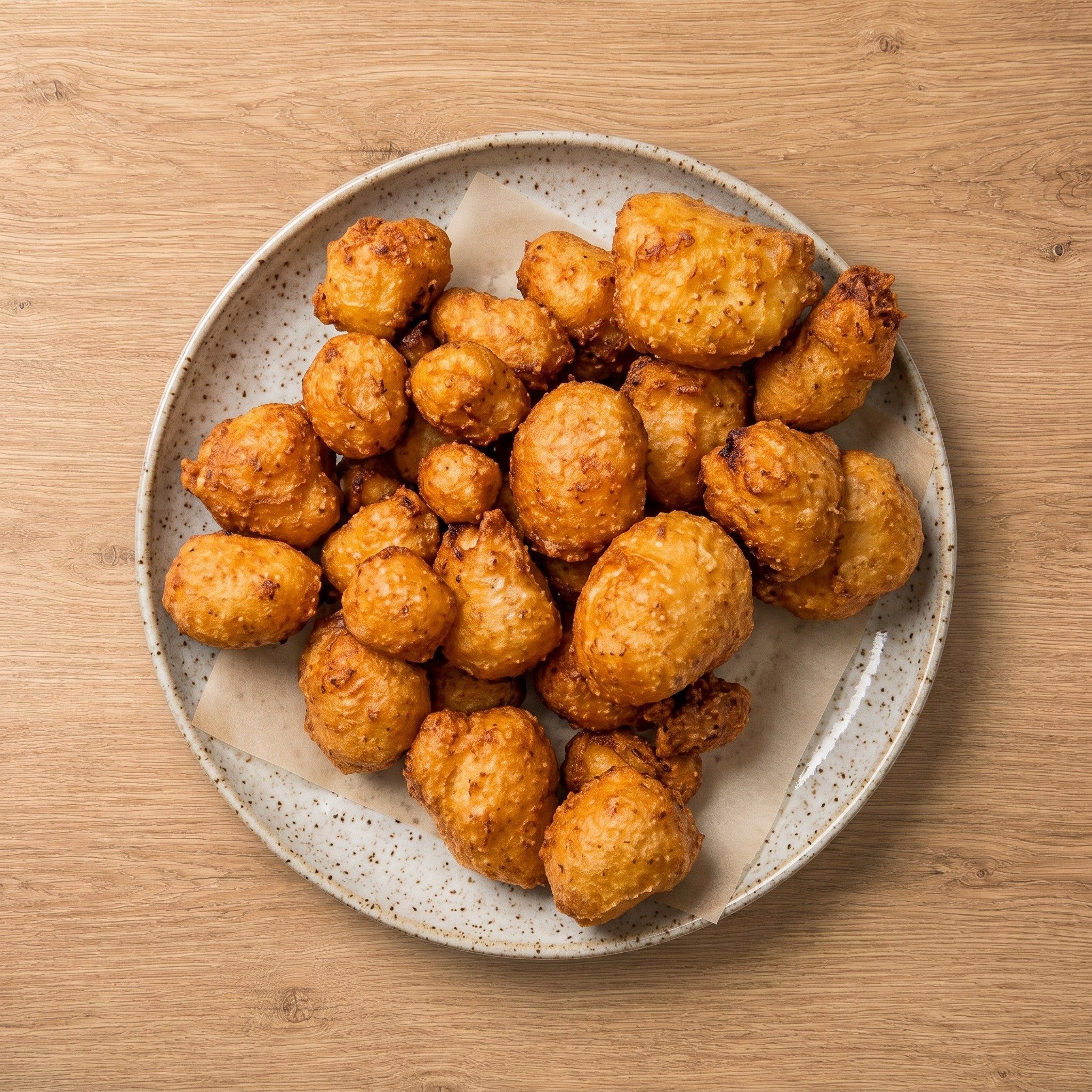 Battered Mushrooms.