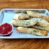 Garlic Breadsticks.