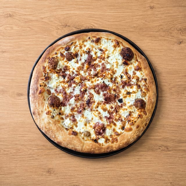 Chicken Bacon Ranch Pizza.